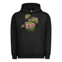 Pigment Black arizona fishhook cacti Urban Hoodie - LillyAllenDesigns