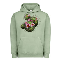 Pigment Oil Green arizona fishhook cacti Urban Hoodie - LillyAllenDesigns