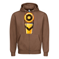 Chestnut marker chain fa element Zipper Hoodie - FaDigitalArtStudio