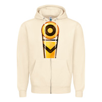 Sandshell marker chain fa element Zipper Hoodie - FaDigitalArtStudio