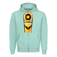 Seafoam marker chain fa element Zipper Hoodie - FaDigitalArtStudio