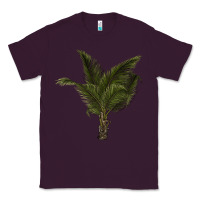Plum palm tree Classic Tee - LillyAllenDesigns