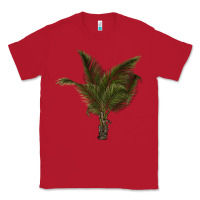 Red palm tree Classic Tee - LillyAllenDesigns