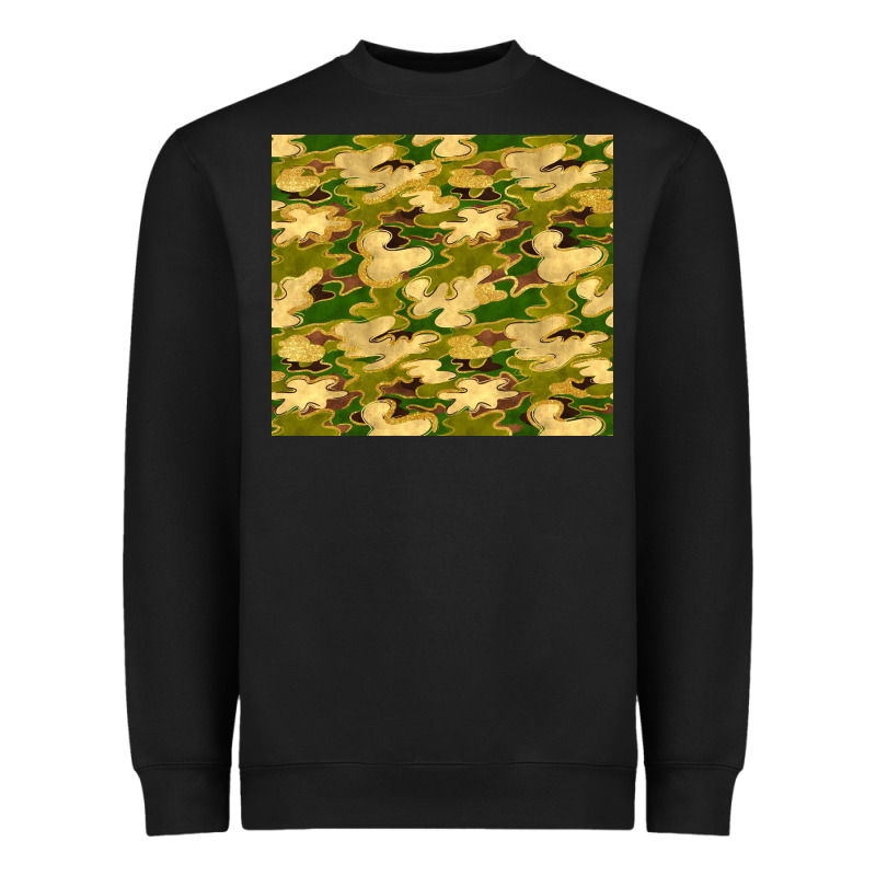 Camouflage With Glitter Heavyweight Sweatshirt by TumblerDesignByShophia | Teevron