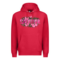 Cardinal Survivor Breast Cancer Premium Hoodie - FaDigitalArtStudio