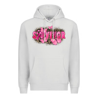 Dove Grey Survivor Breast Cancer Premium Hoodie - FaDigitalArtStudio