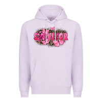 Lilac Survivor Breast Cancer Premium Hoodie - FaDigitalArtStudio