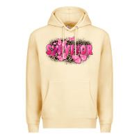 Pina Colada Survivor Breast Cancer Premium Hoodie - FaDigitalArtStudio