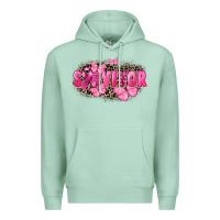 Seafoam Survivor Breast Cancer Premium Hoodie - FaDigitalArtStudio