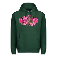 Sports Green Survivor Breast Cancer Premium Hoodie - FaDigitalArtStudio