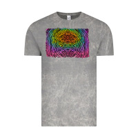 Cloud Rock colorful zebra background Vintage Tee - RanaPortraitStore