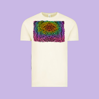 Colorful Zebra Background Vintage Tee Designed By Ranaportraitstore