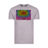 Vintage Zinc colorful zebra background Vintage Tee - RanaPortraitStore