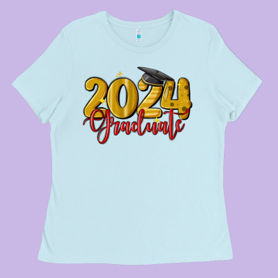 2024 Graduate Ladies Tee Designed By Maliassmallbusiness