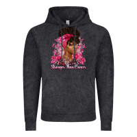 Vintage Black stronger than cancer Vintage Hoodie - Artiststas