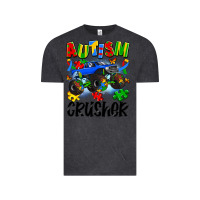 Vintage Black autism crusher Vintage Tee - Artiststas