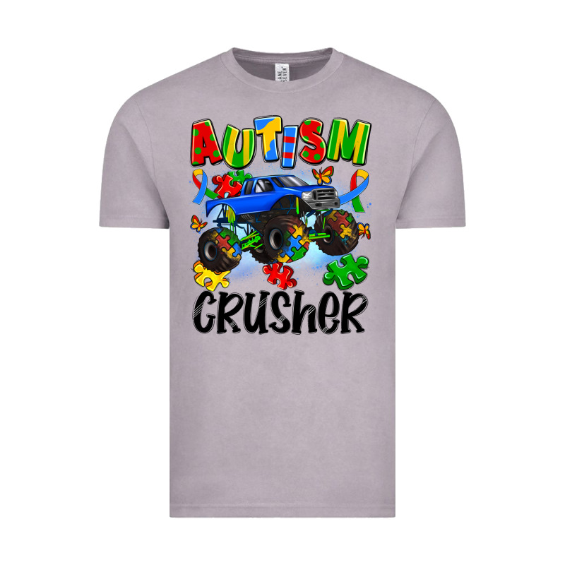 Autism Crusher Vintage Tee by Artiststas | Teevron