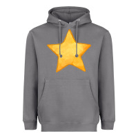 Storm yellow star Heavyweight Hoodie - FaDigitalArtStudio