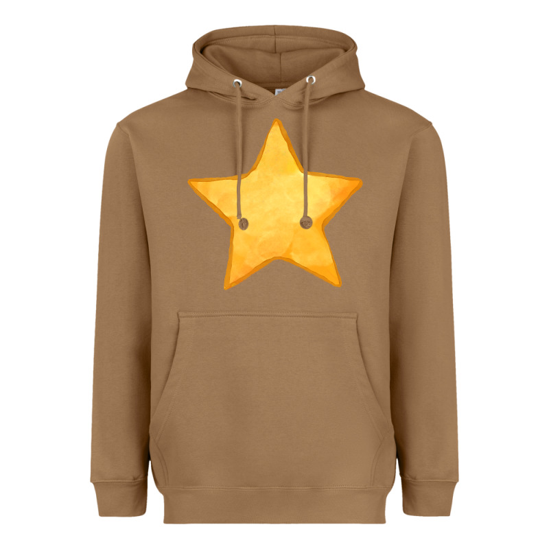 Yellow Star Heavyweight Hoodie by FaDigitalArtStudio | Teevron