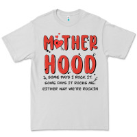 Dove Grey motherhood some day i rock it Premium Tee - MaliasSmallBusiness