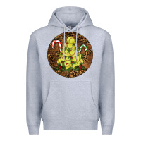 Heather Grey Softball Leopard  Christmas Premium Hoodie - RanaPortraitStore