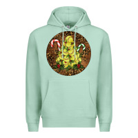Seafoam Softball Leopard  Christmas Premium Hoodie - RanaPortraitStore