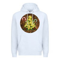 White Softball Leopard  Christmas Premium Hoodie - RanaPortraitStore