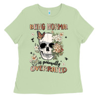 Matcha being normal is painfully overrated Ladies Tee - MaliasSmallBusiness