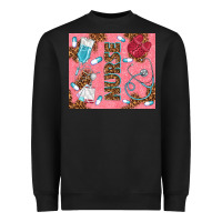 Black pink glitter nurse Heavyweight Sweatshirt - TumblerDesignByShophia