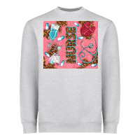 Heather Grey pink glitter nurse Heavyweight Sweatshirt - TumblerDesignByShophia