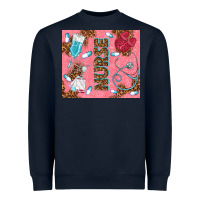 Navy pink glitter nurse Heavyweight Sweatshirt - TumblerDesignByShophia