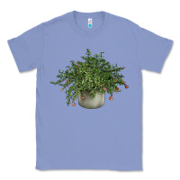 Colony Blue Dwarf Pomegranate Tree Illustrations Classic Tee - LillyAllenDesigns