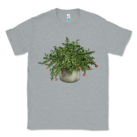 Heather Grey Dwarf Pomegranate Tree Illustrations Classic Tee - LillyAllenDesigns