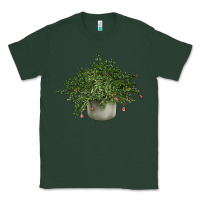 Sports Green Dwarf Pomegranate Tree Illustrations Classic Tee - LillyAllenDesigns