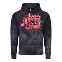 Cloud Black i wear pink for my mom Vintage Hoodie - Artiststas