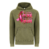 Vintage Olive i wear pink for my mom Vintage Hoodie - Artiststas