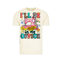 I'll Be In My Office Vintage Tee | Teevron