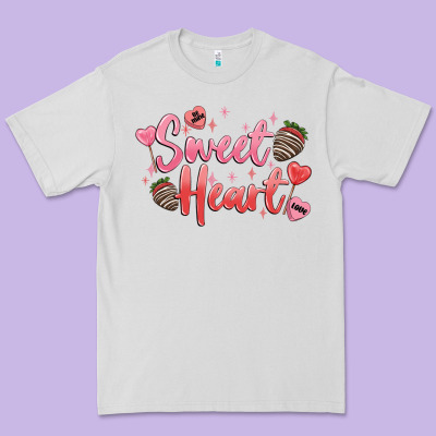 Sweet Heart Premium Tee Designed By Maliassmallbusiness