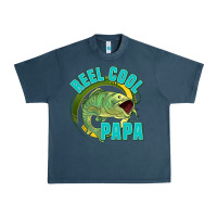 Midnight Navy reel cool papa Urban Heavy Tee - Jasminsmagicworld
