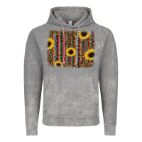 Cloud Rock sunflowers serape leopard Vintage Hoodie - RanaPortraitStore