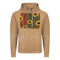 Vintage Camel sunflowers serape leopard Vintage Hoodie - RanaPortraitStore