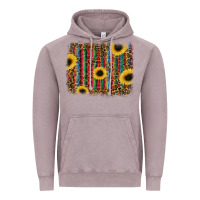 Vintage Zinc sunflowers serape leopard Vintage Hoodie - RanaPortraitStore