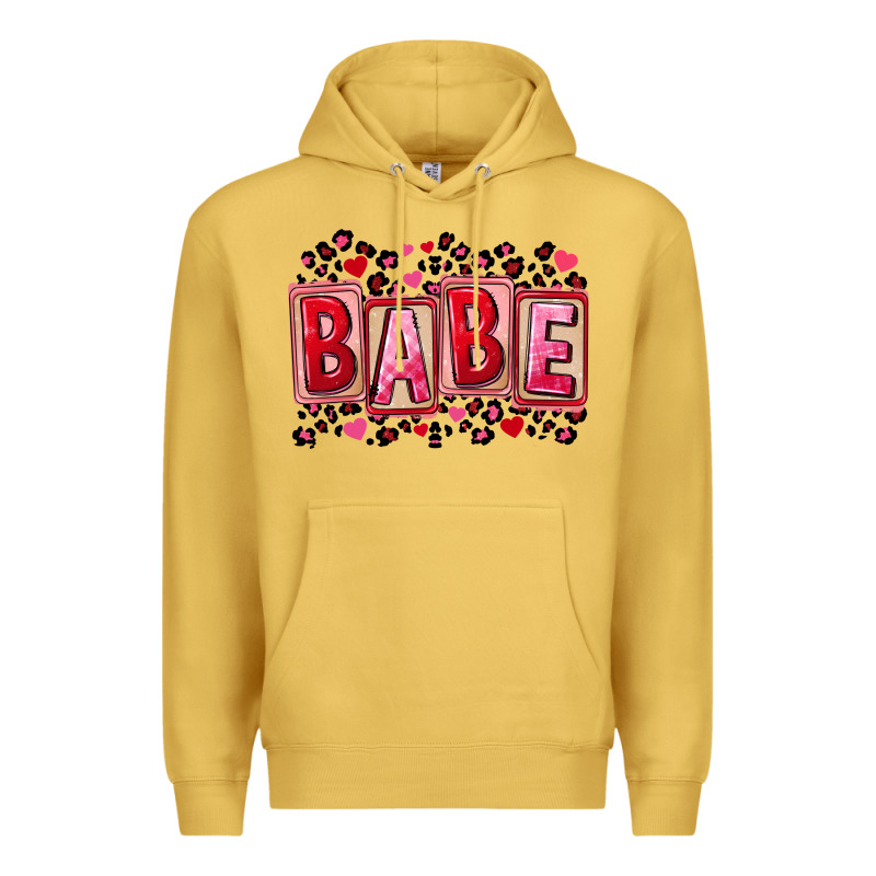 Valentine's Day Babe Premium Hoodie by FaDigitalArtStudio | Teevron