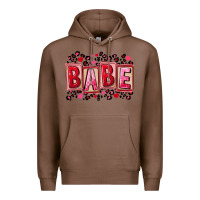Chestnut Valentine's Day babe Premium Hoodie - FaDigitalArtStudio