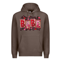Coffee Valentine's Day babe Premium Hoodie - FaDigitalArtStudio