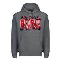 Rock Valentine's Day babe Premium Hoodie - FaDigitalArtStudio
