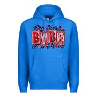 True Royal Valentine's Day babe Premium Hoodie - FaDigitalArtStudio