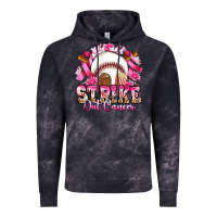 Cloud Black strike out cancer baseball Vintage Hoodie - Artiststas