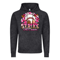 Strike Out Cancer Baseball Vintage Hoodie | Teevron