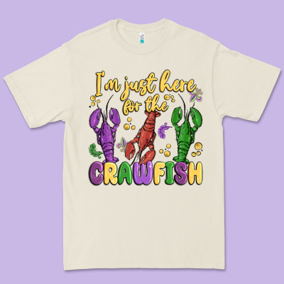 I'm Just Here For The Crawfish Premium Tee Designed By Maliassmallbusiness